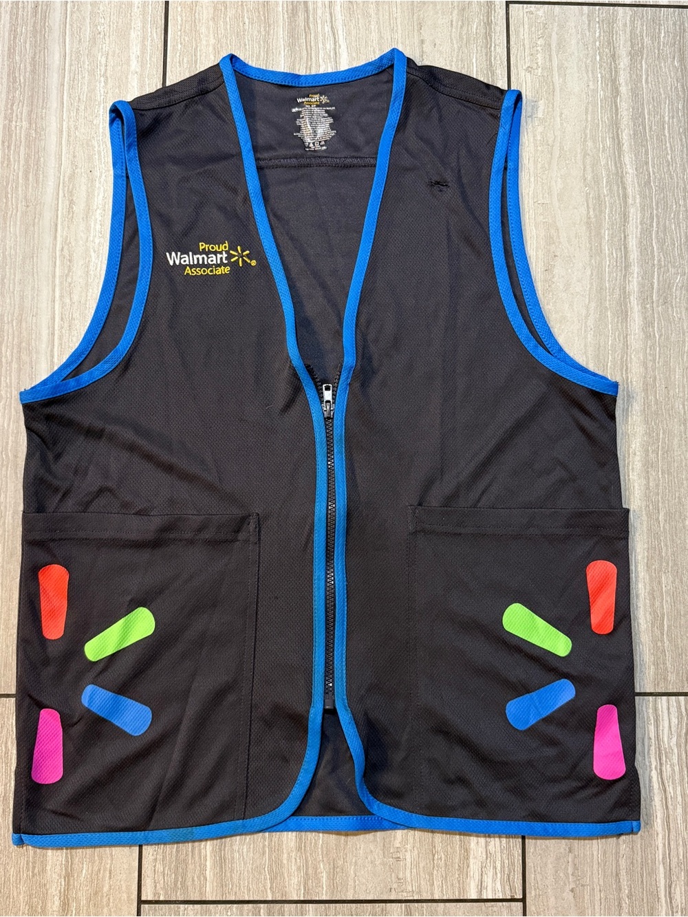 Proud Walmart Associate Employee Vest Uniform Size Small